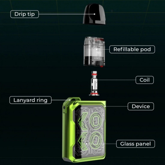 Uwell Caliburn GK2 Kit Uwell Caliburn GK2 Kit