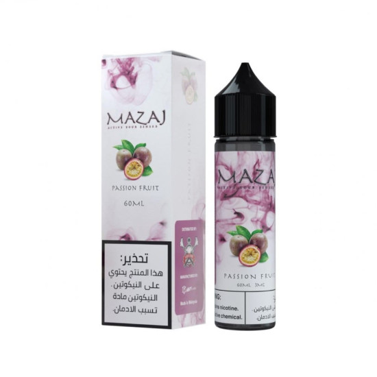 Mazaj passion fruit Flavor 60ml Mazaj passion fruit Flavor 60ml