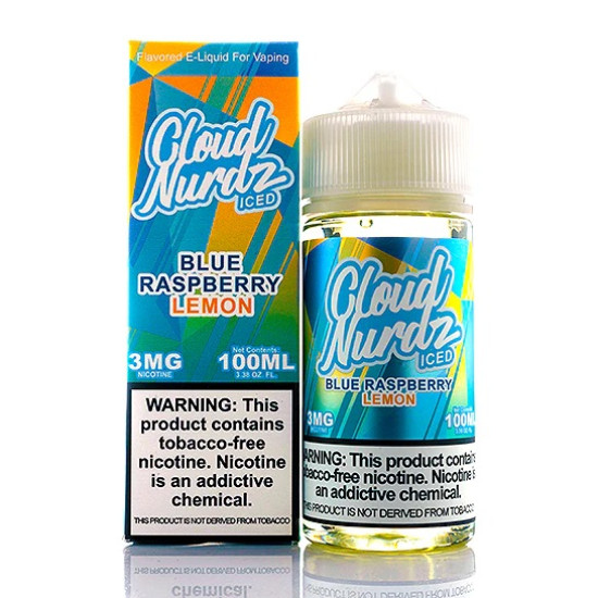 Cloud Nurdz Blue Raspberry Lemon Ice 100 Ml Cloud Nurdz Blue Raspberry Lemon Ice 100 Ml