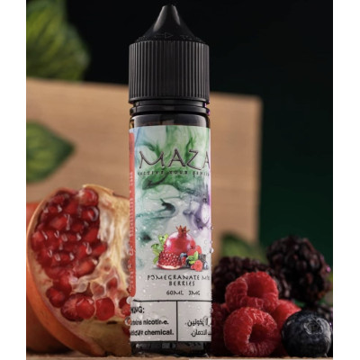 مزاج  رمان و ميكس بيري 60 مل مزاج  رمان و ميكس بيري 60 مل