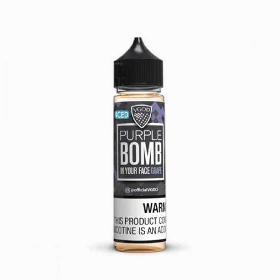 Vgod Bomb Grape Ice 60 Ml Vgod Bomb Grape Ice 60 Ml