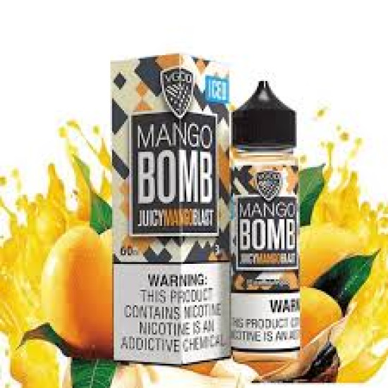 Vgod Bomb Mango Ice 60 Ml Vgod Bomb Mango Ice 60 Ml