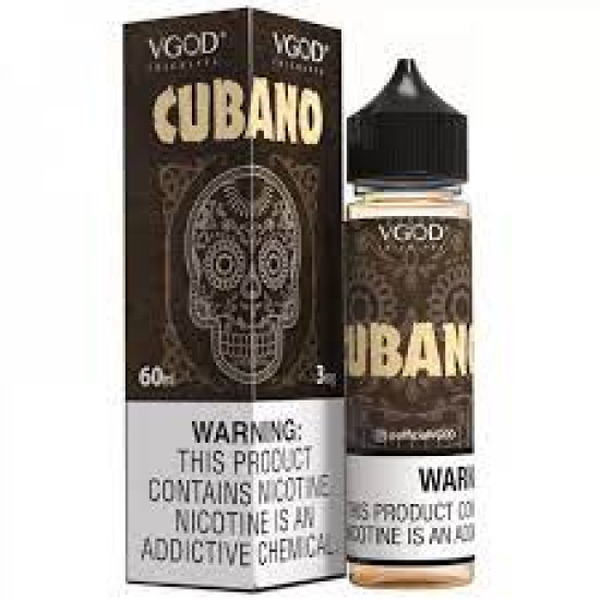 Vgod Cubano Brown 60 Ml Vgod Cubano Brown 60 Ml