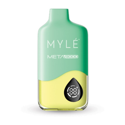 Myle Meta disposable 9000 Puffs lemon mint