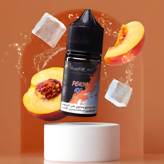 Mazaj Peach Ice 30 Ml Mazaj Peach Ice 30 Ml