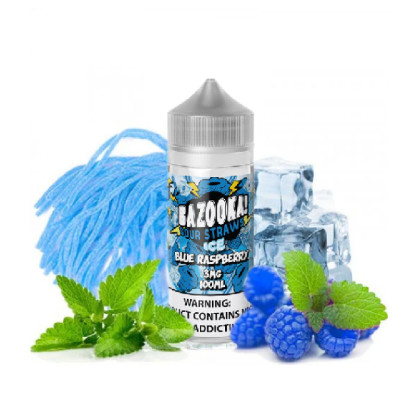 Bazooka Blue Raspberry Ice 100 ml