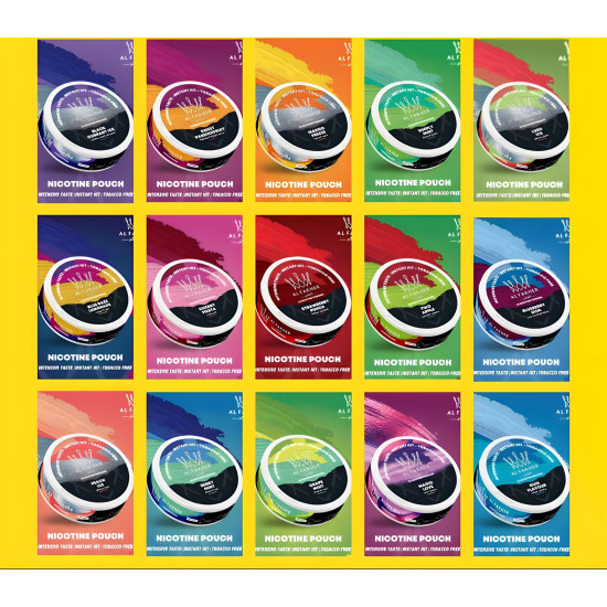 AlFhakher Nicotine Pouches Gum AlFhakher Nicotine Pouches Gum